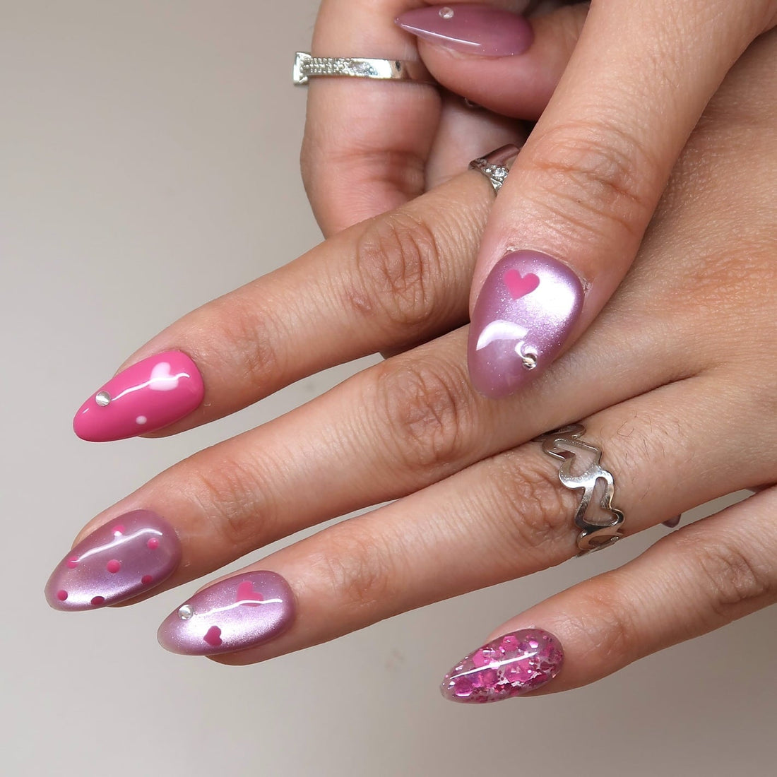 Precious Love Press-On Nails