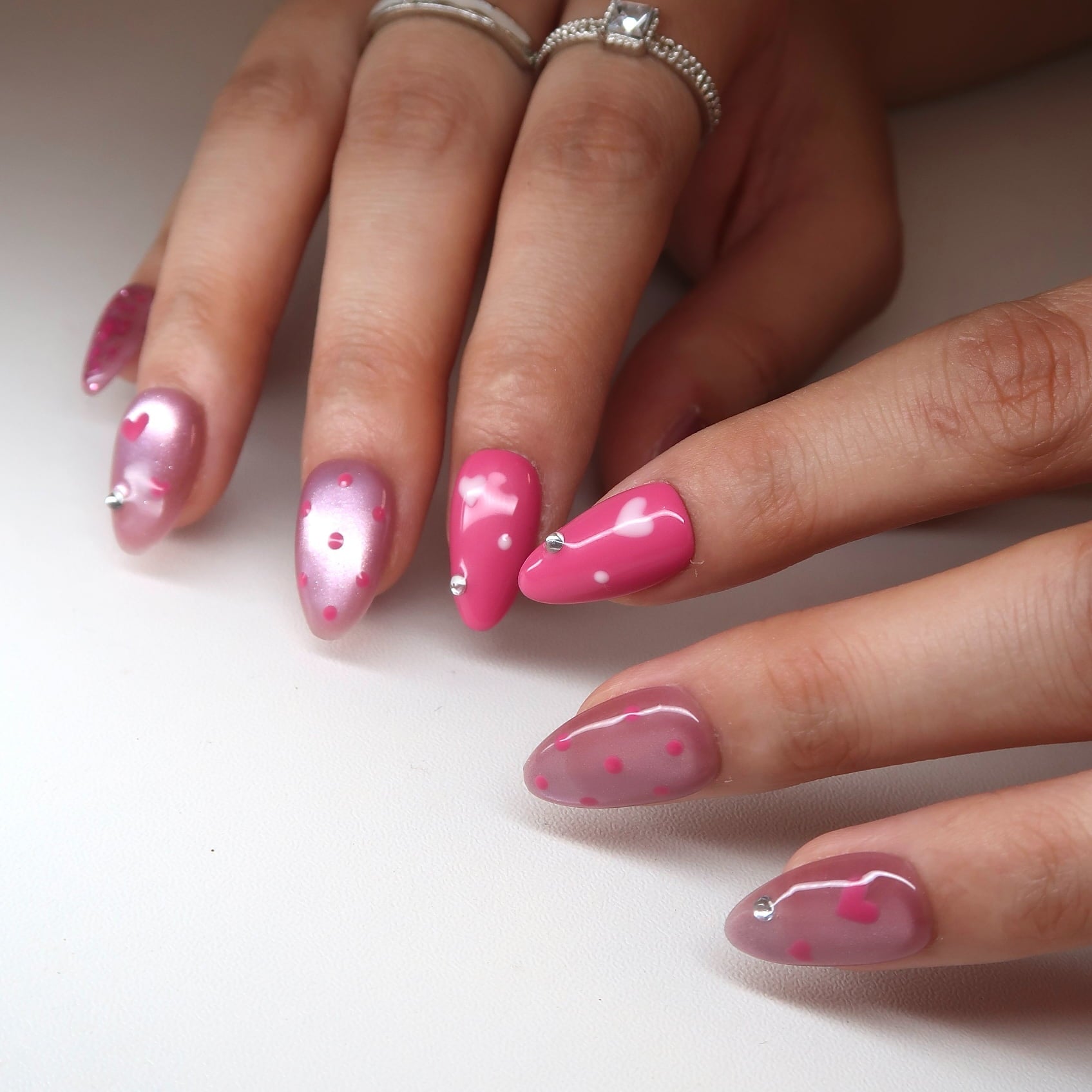 Precious Love Press-On Nails