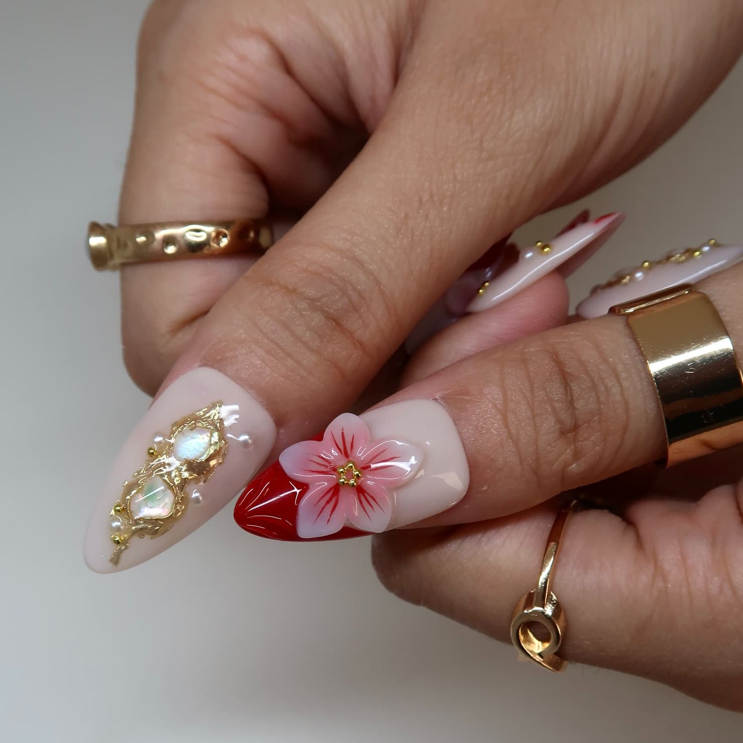 Red Martini Press-On Nails