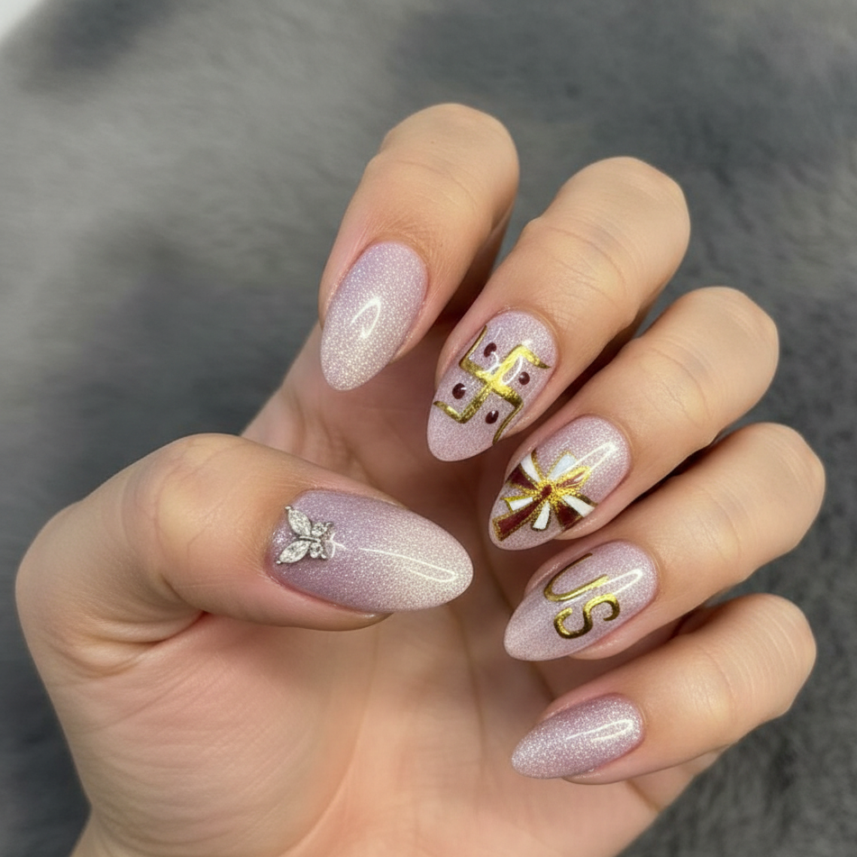 Sacred Sparkle Press-On Nails