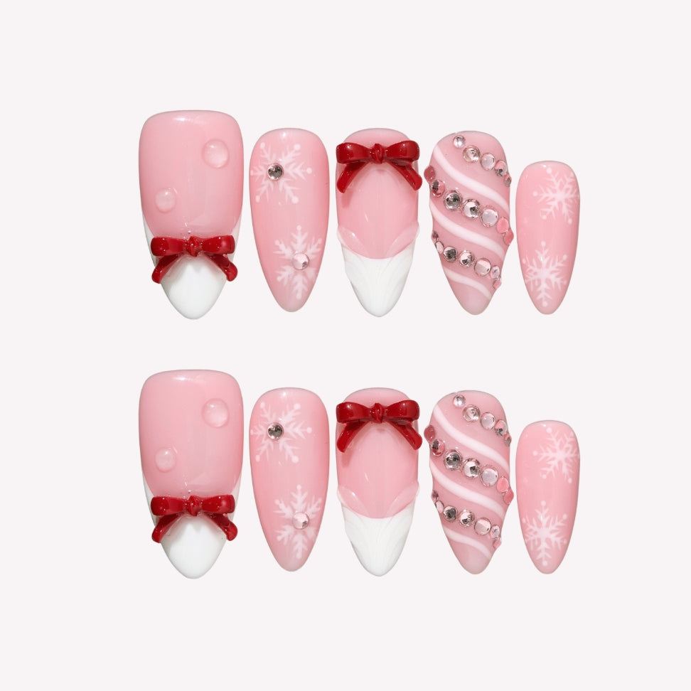 Snowy Memories Press-On Nails