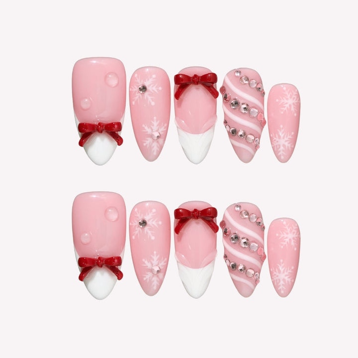 Snowy Memories Press-On Nails