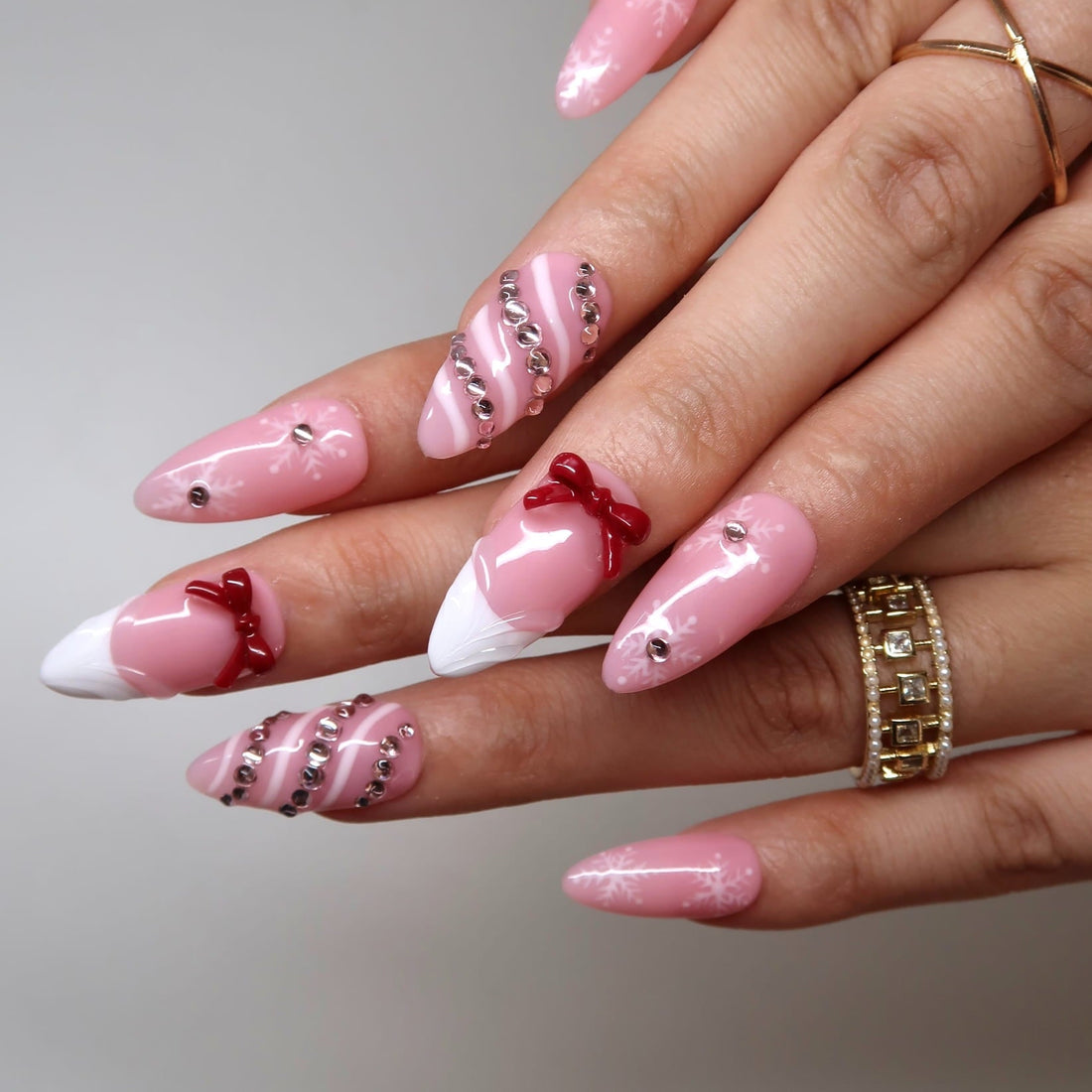 Snowy Memories Press-On Nails