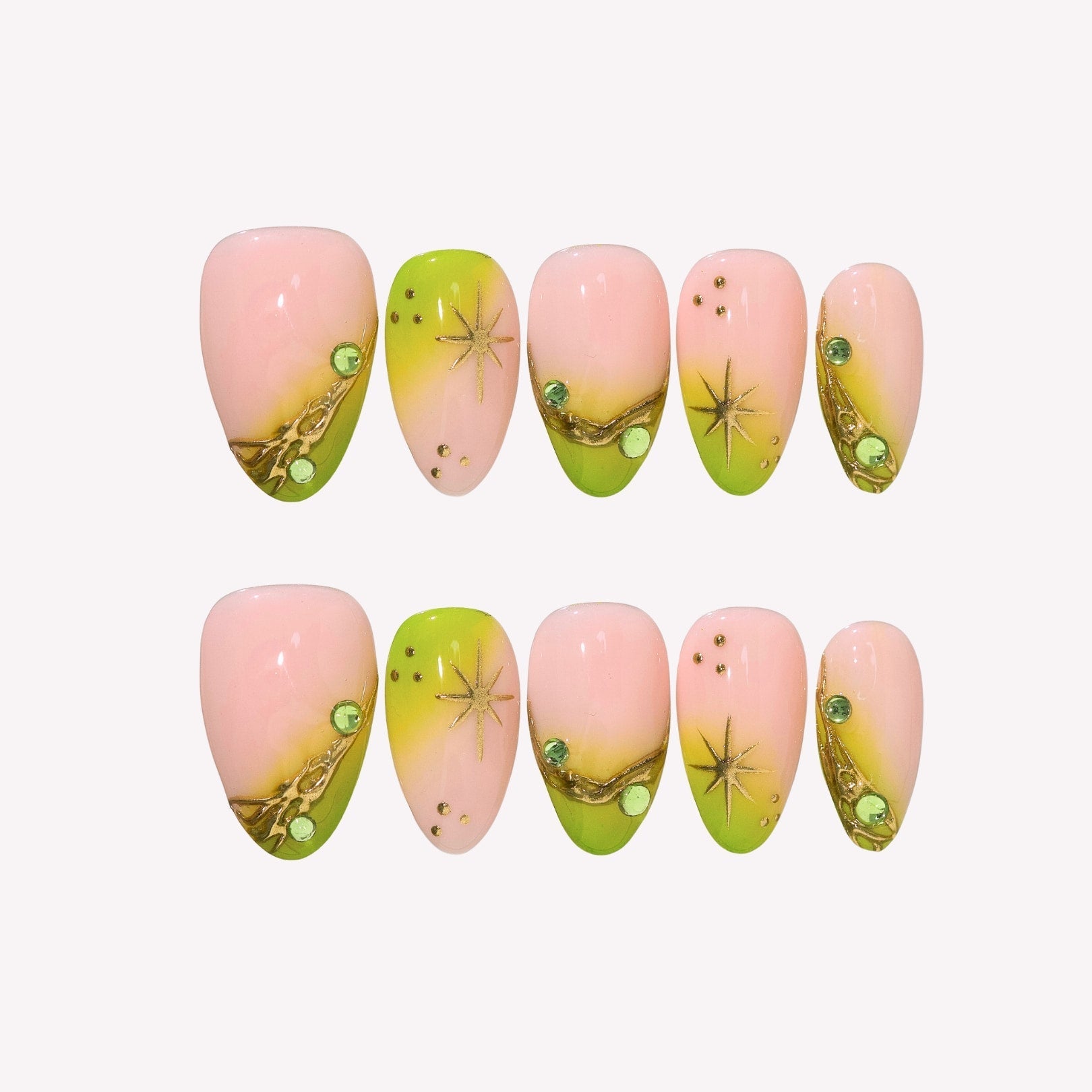 Starlight Press-On Nails