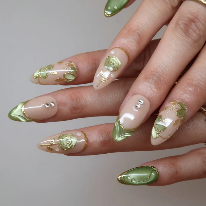 The Green Hour Press-On Nails