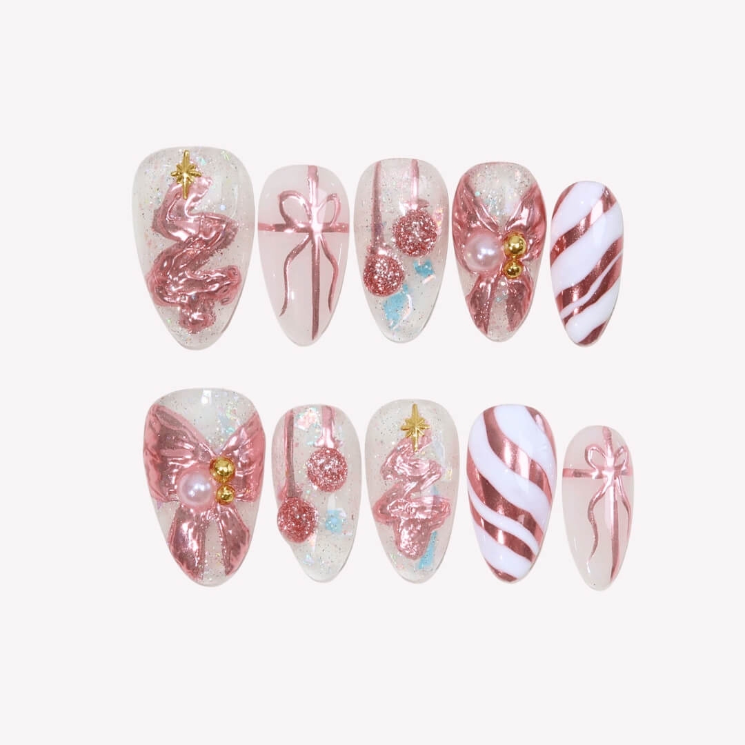 Under the Mistletoe Press-On Nails