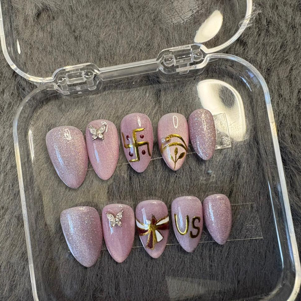 Sacred Sparkle Press-On Nails