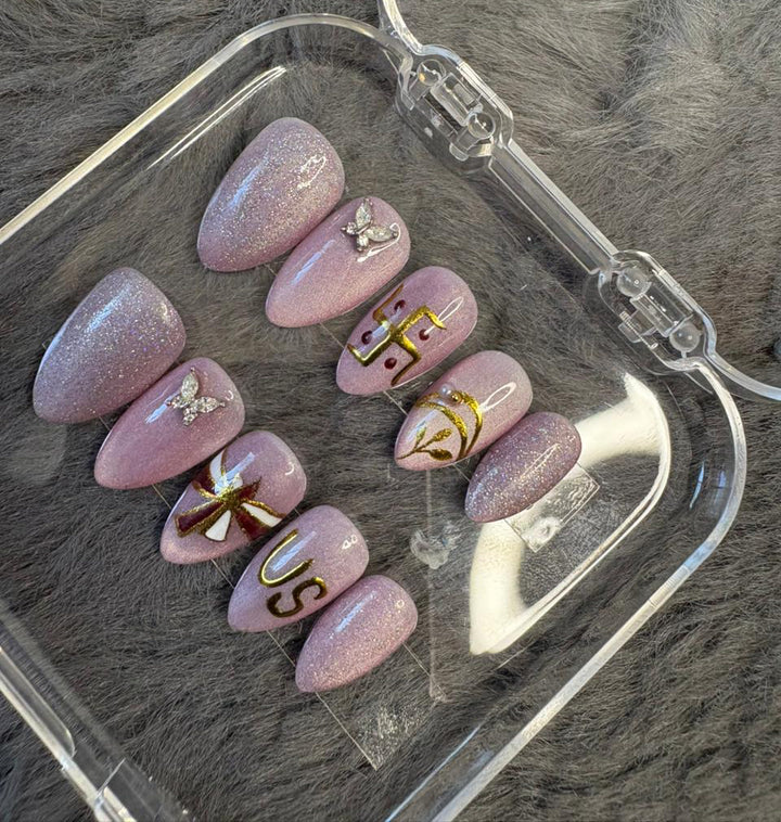 Sacred Sparkle Press-On Nails