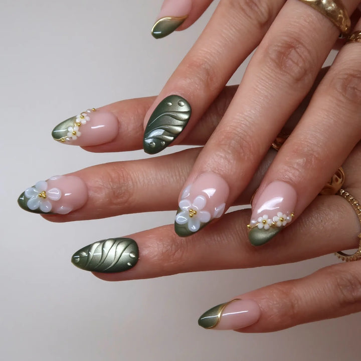 Wildflowers Press-On Nails