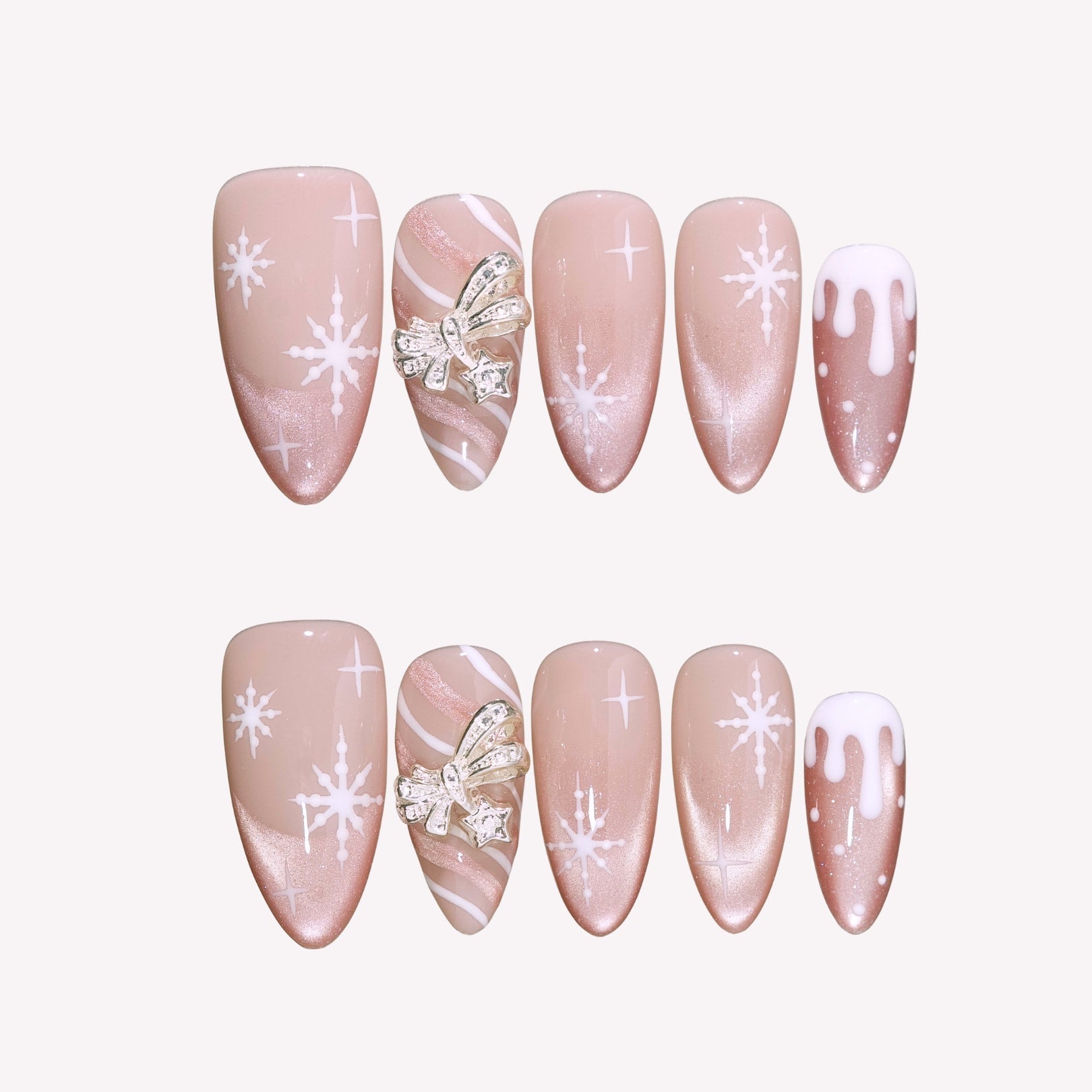 Winter Radiance Press-On Nails